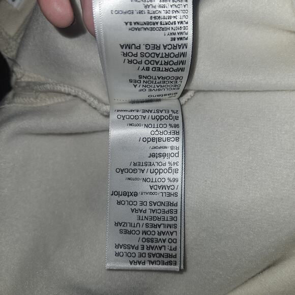 Puma Small Essentials Tunic Fleece Sweatshirt Sade Girl Quiet Luxury Athletic - Picture 12 of 15